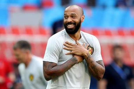 Thierry Henry durant la Coupe du monde 2018.
