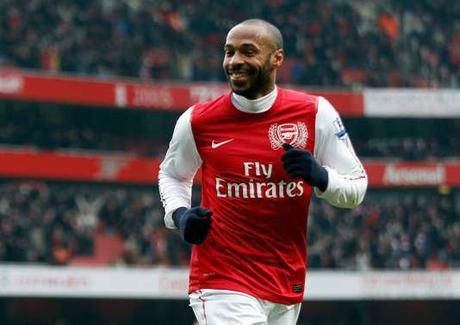 Thierry Henry est l’une des légendes des Gunners d’Arsenal.