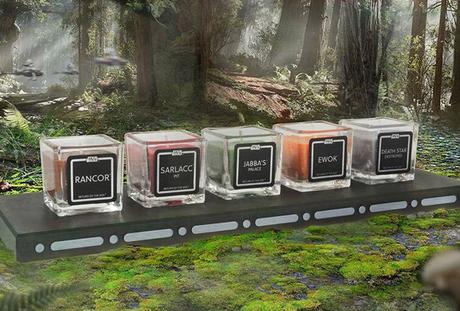 Les odeurs de Star Wars dans une collection de bougies parfumées Les odeurs de Star Wars dans une collection de bougies parfumées