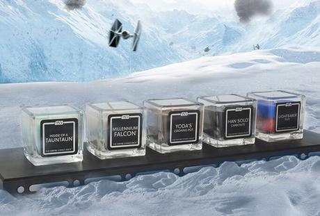 Les odeurs de Star Wars dans une collection de bougies parfumées Les odeurs de Star Wars dans une collection de bougies parfumées