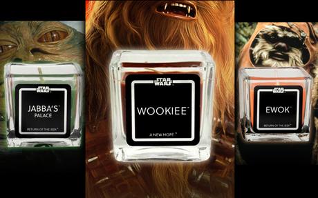Les odeurs de Star Wars dans une collection de bougies parfumées Les odeurs de Star Wars dans une collection de bougies parfumées