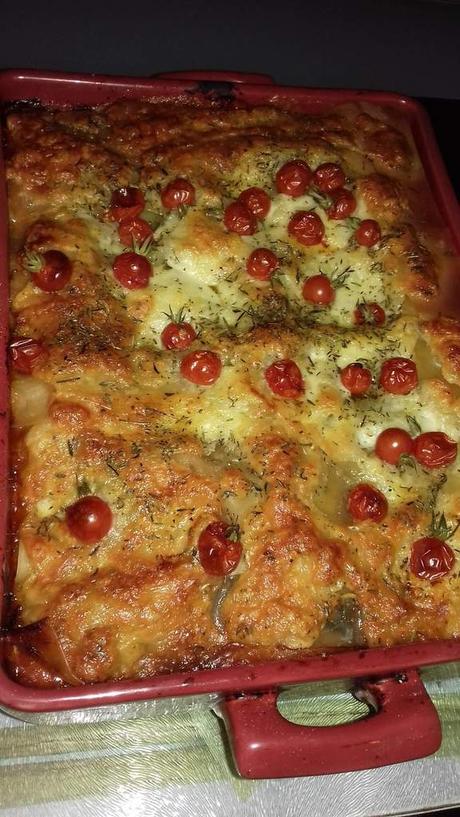 Lasagnes de thon à la méditérrannéene