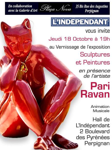 Perpignan | Vernissage exposition Pari Ravan à l’Indépendant