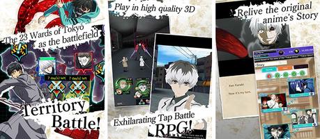 Tokyo Ghoul Re birth app store google play telechargement
