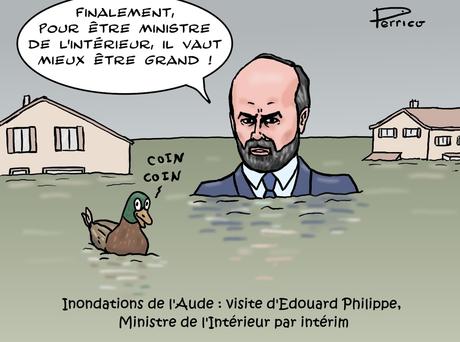 Edouard Philippe dans l'Aude