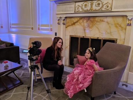 #DreamBigPrincess: Nous avons fait rêver en grand Daphné avec Andie Duquette Au Ritz Carlton de Montréal