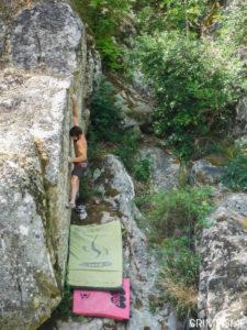 « Dans le Doute », anecdote d’une vie d’ouvreur escalade bloc saint peray