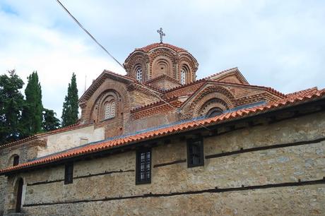 macédoine ohrid église sainte marie peribleptos