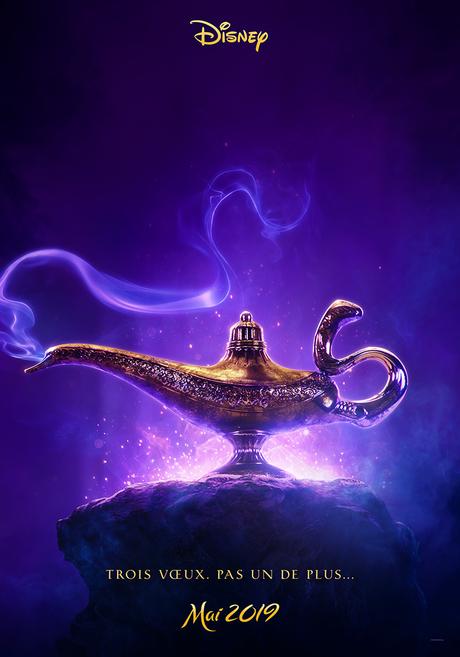 #Cinema - #Disney - #Aladdin : Découvrez un premier teaser et une première affiche !