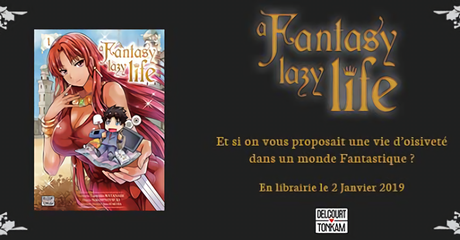 Le manga A Fantasy Lazy Life annoncé chez Delcourt/Tonkam