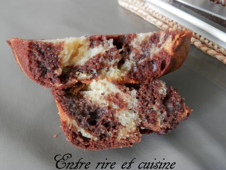 Cake marbré...on aime tous ! (façon C. Felder)