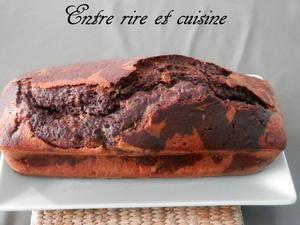 Cake marbré...on aime tous ! (façon C. Felder)