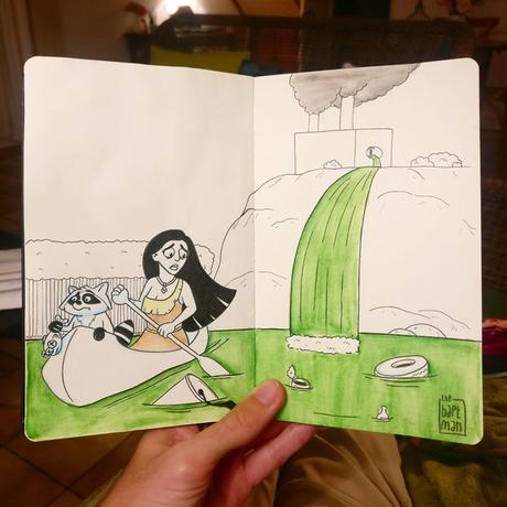 Il place l’univers Disney face aux désastres écologiques