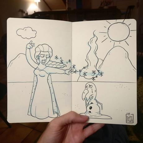 Il place l’univers Disney face aux désastres écologiques