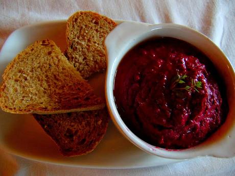 Houmos de betterave (sans pois chiches) Houmos de betterave (sans pois chiches)