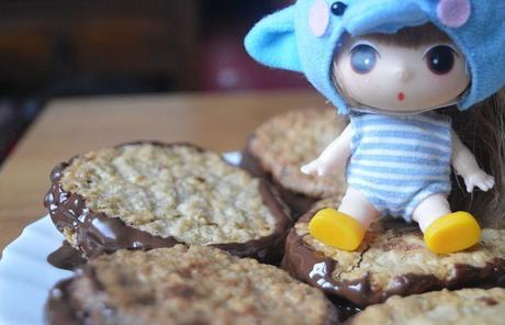 recette galettes suedoises chocolat flocon avoine