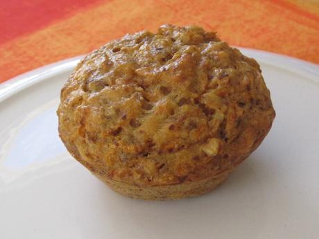 Muffins au comté/carottes/noix