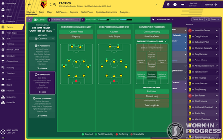 La bêta de Football Manager 2019 sera lancée ce soir ! FM19 Football Manager 2019 screen