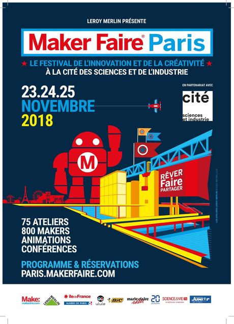 La Cité des sciences et de l'industrie accueille Maker Faire Paris / du 23 au 25 novembre