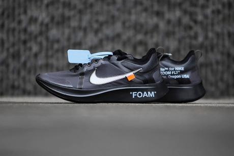 De nouvelles images des Nike Zoom Fly SP Off White Pink and Black