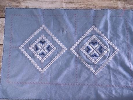 Bargello et hardanger : étape 5