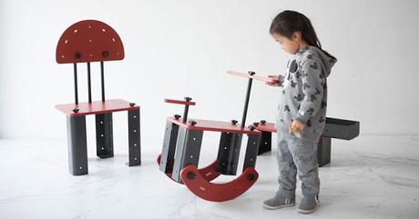 TONITURE_CITY par le Studio G280 : laissons les enfants créer leur mobilier - Design
