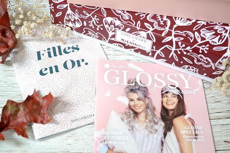 Birchbox / GlossyBox / My Little Box : ma battle de box beauté d'octobre 2018