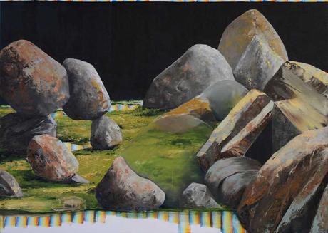 david-lefevbre_painting_stones_landscape