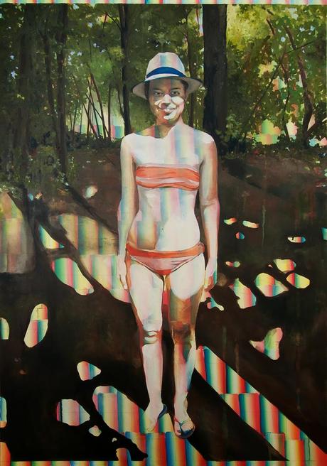 david lefebvre, artiste peintre, néo réalisme, pixel