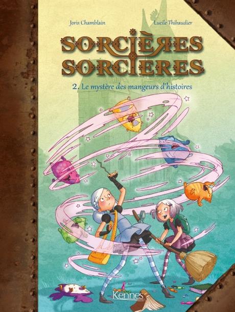 Couverture Sorcières sorcières (BD), tome 2 : Le mystère des mangeurs d'histoires
