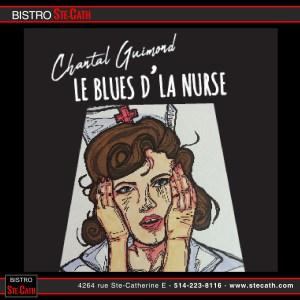 Le blues d’la nurse, Chantal Guimond, spectacles gratuits