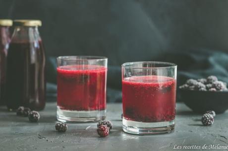 Cocktail pour Halloween: bloody blackberry