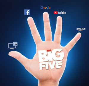 L’événement BIG FIVE ! Le 1er Pack publicitaire TV + Web + Vidéo qui combine les 5 Piliers de l’efficacité publicitaire d’aujourd’hui