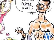 Caricature Cristiano Ronaldo