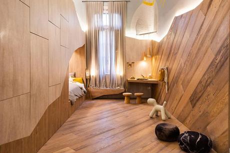 #thebearscave : Une chambre pour enfant imaginée comme… la grotte d’un ours !