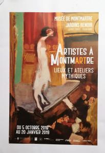 Le musée de Montmartre  « Artistes à Montmartre »  lieux et ateliers mythiques