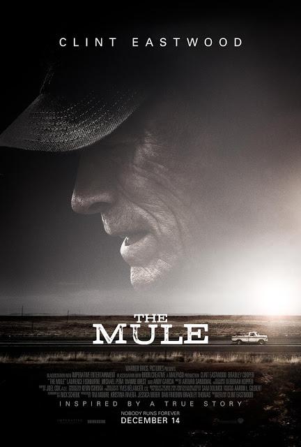 Affiche US pour La Mule de et avec Clint Eastwood
