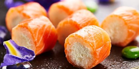 Makis saumon-fromage