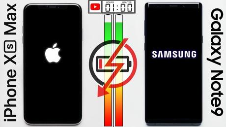 iPhone XS Max vs Galaxy Note 9 : lequel a la meilleure autonomie ?