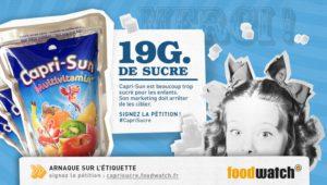 La déstabilisation de la marque Capri-Sun du groupe Coca Cola par l’ONG Foodwatch