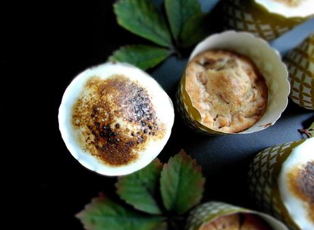 Muffin d'automne et sa meringue veggie
