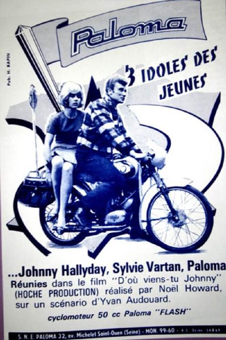 La Paloma Super Flash de Johnny Hallyday en compagnie de Sylvie Vartan !