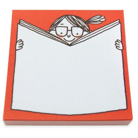 Post-it Girl with a book, Ohh Deer