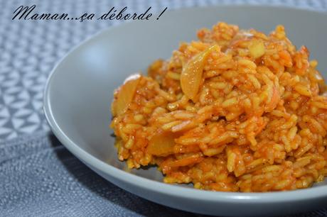 Madghout ou Riz à la tomate et aux épices