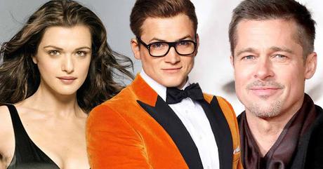Brad Pitt et Rachel Weisz au casting de Kingsman : The Great Game de Matthew Vaughn