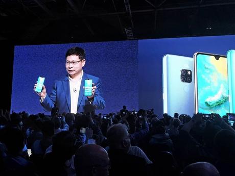 Huawei présente la nouvelle série des smartphones Mate 20