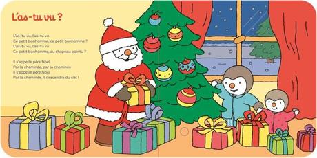 T’choupi, Mes chansons de Noël – Livre sonore de Thierry Courtin