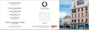 Fondation TAYLOR   Novembre 2018   – à partir du 02 Novembre 2018