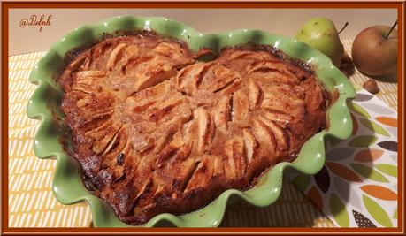 Cuajada aux pommes et noisettes