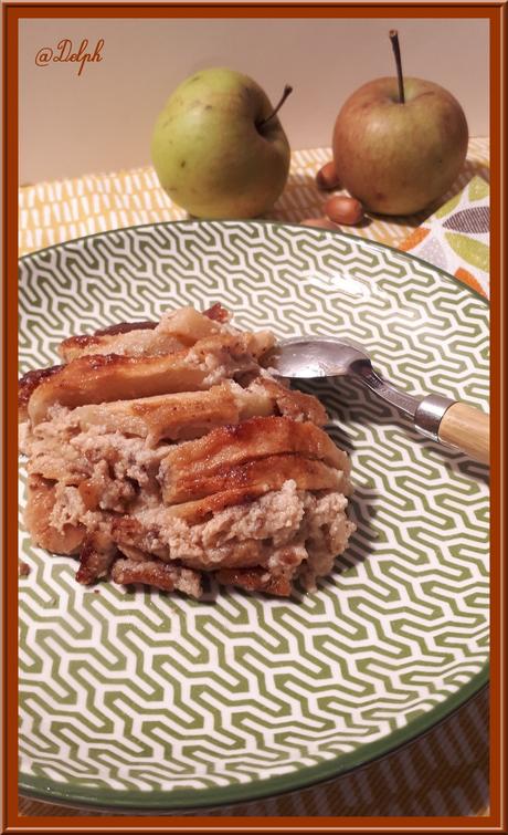 Cuajada aux pommes et noisettes